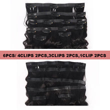 Load image into Gallery viewer, Seamless PU Clip In Hair Extensions