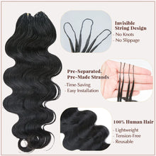 Load image into Gallery viewer, Body Wave Crochet Human Hair Extensions