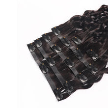 Load image into Gallery viewer, Seamless PU Clip In Italian Curly Hair Extensions