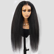Load image into Gallery viewer, 13X4 Lace Frontal Kinky Straight Wear And Go Glueless Wig