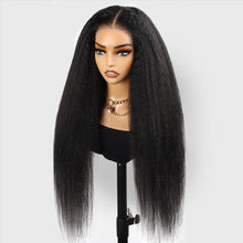 Load image into Gallery viewer, 13X4 Lace Frontal Kinky Straight Wear And Go Glueless Wig
