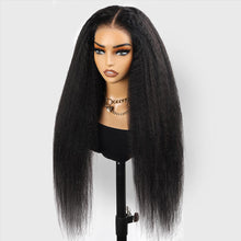 Load image into Gallery viewer, 13X4 Lace Frontal Kinky Straight Wear And Go Glueless Wig