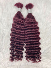 Load image into Gallery viewer, 99j# Deep Wave Hair Bulk