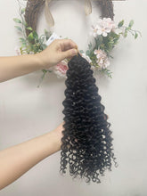 Load image into Gallery viewer, Deep Curly Crochet Human Hair Extensions