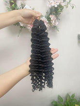 Load image into Gallery viewer, Deep Wave Crochet Human Hair Extensions