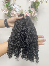 Load image into Gallery viewer, Burmese Curly Crochet Human Hair Extensions