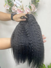 Load image into Gallery viewer, Kinky Straight Crochet Human Hair Extensions