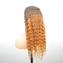 Load image into Gallery viewer, 1b/4/Golden Deep Wave 13x4 Lace Front Wig