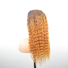 Load image into Gallery viewer, 1b/4/Golden Water Wave 13x4 Lace Front Wig