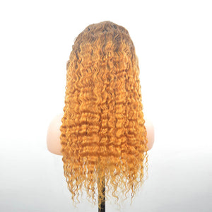 1b/4/Golden Water Wave 13x4 Lace Front Wig