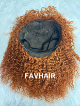 Load image into Gallery viewer, Ginger 350# Water Wave Bang Wig