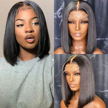 Load image into Gallery viewer, 4x4 Lace Closure Bob Wig Straight Favhair