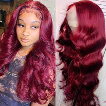Load image into Gallery viewer, Body Wave 99J Lace Wig