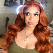 Load image into Gallery viewer, Body Wave Ginger Lace Wig