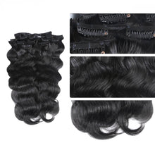 Load image into Gallery viewer, Clip In Body Wave Hair Extensions
