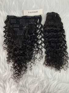 Clip In Curly Hair Extensions