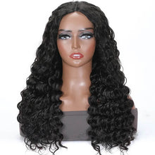 Load image into Gallery viewer, V Part Deep Wave Wig