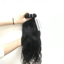 Load image into Gallery viewer, Raw Natural Wavy Hair Bundles