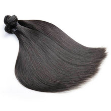 Load image into Gallery viewer, Straight Hair 4 Bundles With 4x4 Lace Closure
