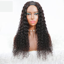 Load image into Gallery viewer, U Part Wig Human Hair Wigs Deep Wave Wig