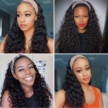 Load image into Gallery viewer, Favhair Loose body wave headband wig customer share
