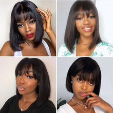 Load image into Gallery viewer, Bob Wig with Bangs