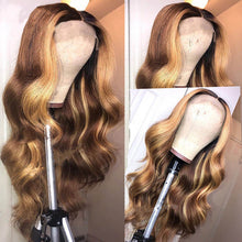 Load image into Gallery viewer, Highlight-4-27-body-wave-lace-frontal-wig-show1