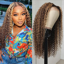 Load image into Gallery viewer, Highlight P4/27 Jerry Curly Lace Front Wig