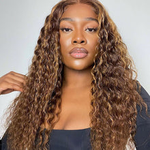 Load image into Gallery viewer, Highlight P4/27 Water Wave Lace Front Wig