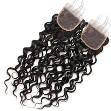 Load image into Gallery viewer, Italian Curly Hair 4 Bundles With 4x4 Lace Closure