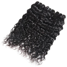 Load image into Gallery viewer, Italian Curly Hair 3 Bundles with 4x4 Lace Closure
