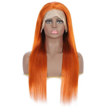 Load image into Gallery viewer, Straight Ginger Lace Wig
