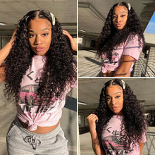 Load image into Gallery viewer, T-Part Wig Deep Wave Favhair model