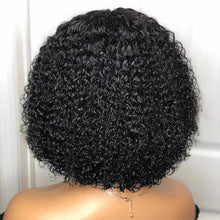 Load image into Gallery viewer, curly bob wig favhair back side
