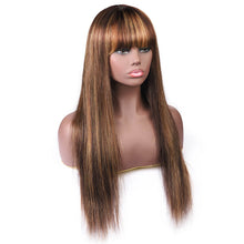 Load image into Gallery viewer, Highlight P4/27 Straight Wig With Bangs
