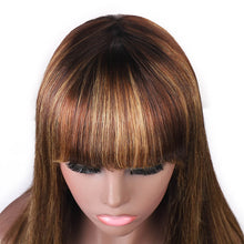 Load image into Gallery viewer, Highlight P4/27 Straight Wig With Bangs
