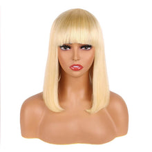 Load image into Gallery viewer, 613 Straight bob wig with bangs
