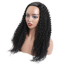 Load image into Gallery viewer, U Part Wig Human Hair Wigs Kinky Curly Wig
