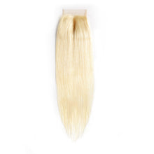 Load image into Gallery viewer, Color 613# Straight Hair 4 Bundles with Closure