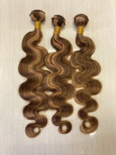 Load image into Gallery viewer, Piano Color Hair P4/27 Body Wave 3/4 Bundles