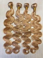 Load image into Gallery viewer, Piano Color Hair P27/613 Body Wave 3/4 Bundles
