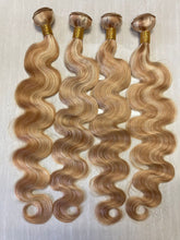 Load image into Gallery viewer, Piano Color Hair P27/613 Body Wave 3/4 Bundles
