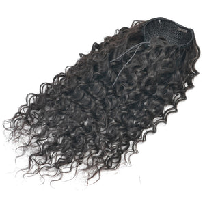 Customize Ponytail Hair Italian Curly