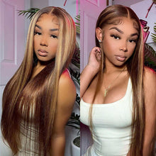 Load image into Gallery viewer, Highlight P4/27 Straight Lace Wig