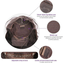 Load image into Gallery viewer, favhair lace front straight bob wig inside