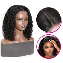 Load image into Gallery viewer, favhair 4x4 lace closure water wave bob wig