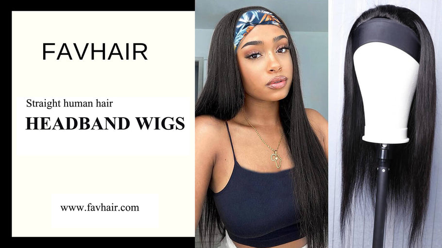 Straight headband wig - Favhair show