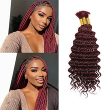 Load image into Gallery viewer, 99j# Deep Wave Hair Bulk

