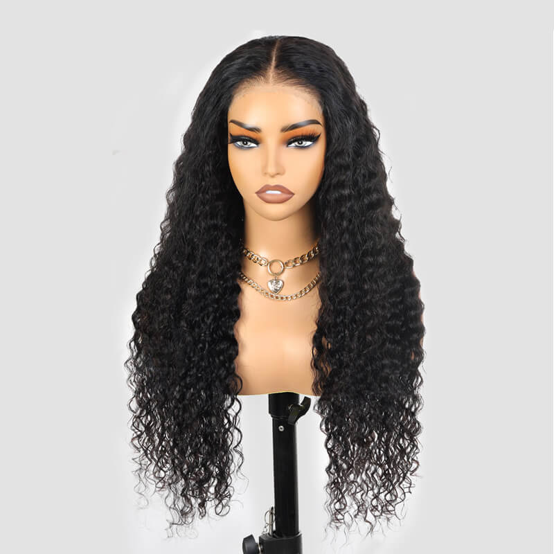 13X4 Lace Frontal Deep Wave Wear And Go Glueless Wig