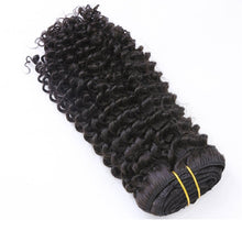 Load image into Gallery viewer, Kinky Curly Clip In Hair Extensions
